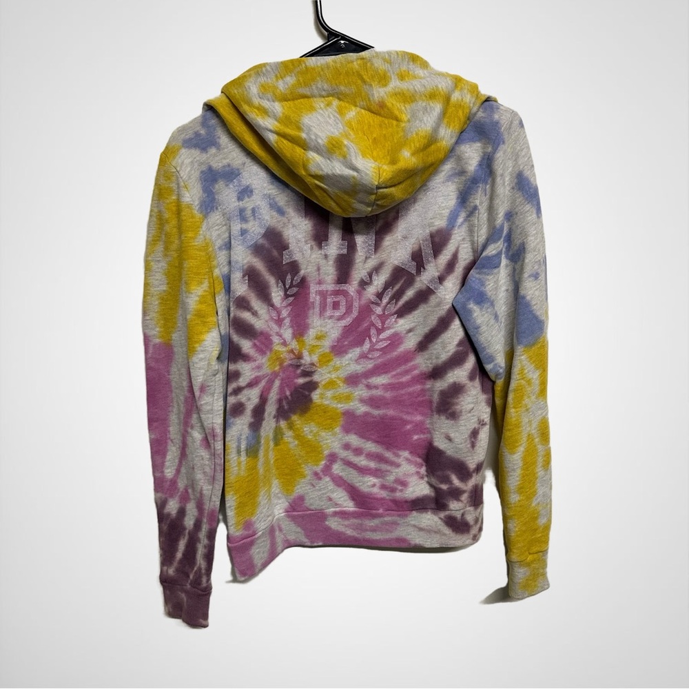 PINK Victoria's Secret Tie-Dye Zip-Up Hoodie